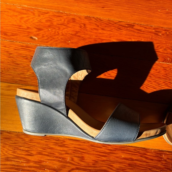 Bueno Ida leather wedge sandals - Picture 3 of 4